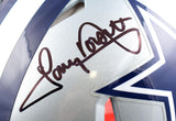 Tony Dorsett Autographed Dallas Cowboys F/S Speed Authentic Helmet *Bold-Beckett W Hologram *Black Image 2