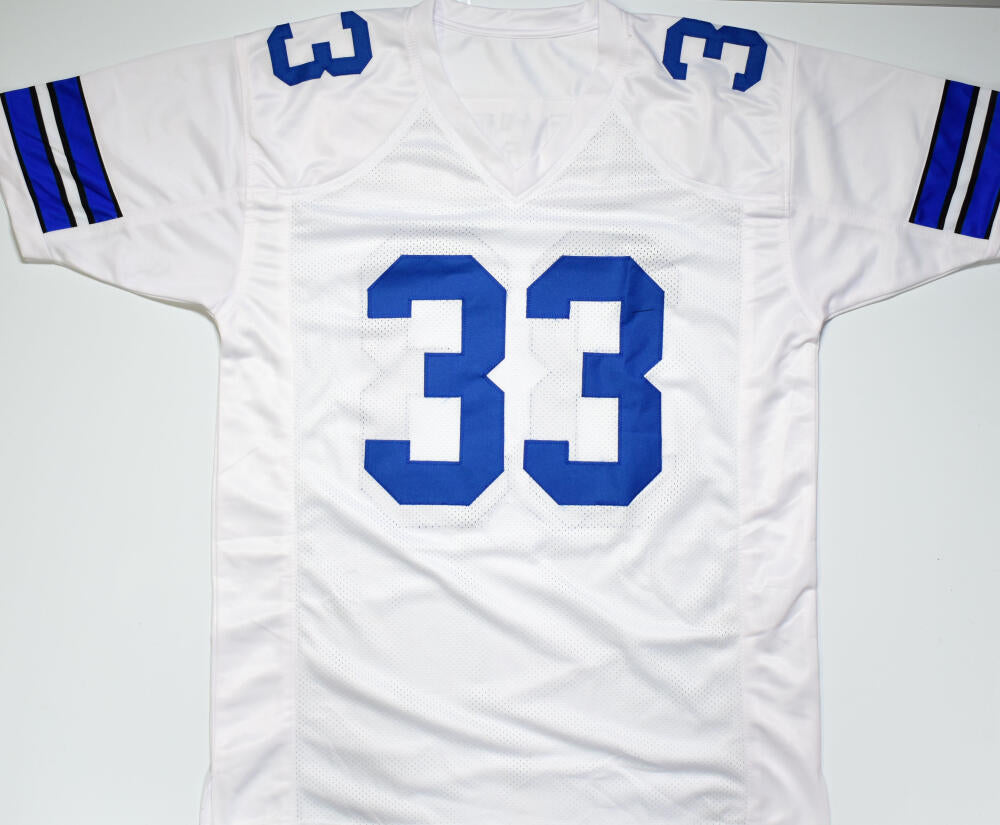 Tony Dorsett Signed White Custom Football Jersey