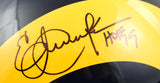 Eric Dickerson Autographed F/S Rams 81-99 Speed Helmet W/HOF *thin- Beckett W Hologram *Black Image 2