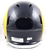 Eric Dickerson Autographed F/S Rams 81-99 Speed Helmet W/HOF *thin- Beckett W Hologram *Black Image 3
