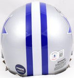 Emmitt Smith Autographed Dallas Cowboys 64-66 Mini Helmet-Beckett W Hologram *Black Image 3