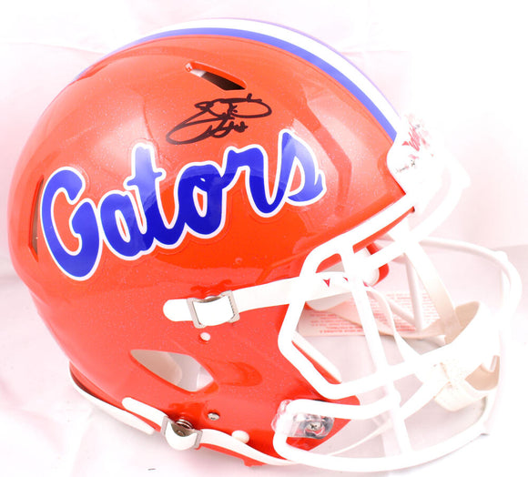 Emmitt Smith Autographed Florida Gators F/S Speed Authentic Helmet - Beckett W Hologram *Black Image 1