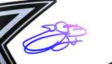 Emmitt Smith Autographed F/S Dallas Cowboys Lunar Speed Helmet-Beckett W Hologram *Blue Image 2