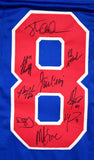 1980 Miracle On Ice Team USA Autographed Blue Jersey W/19 Signatures- Beckett W Hologram *Black Image 3