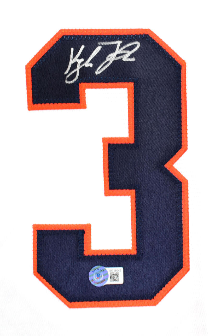 Kyle Tucker Autographed Houston Astros Nike White Jersey-Beckett Holog –  The Jersey Source