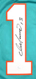 Dan Marino Autographed Teal Pro Style Jersey - JSA *Black Image 2