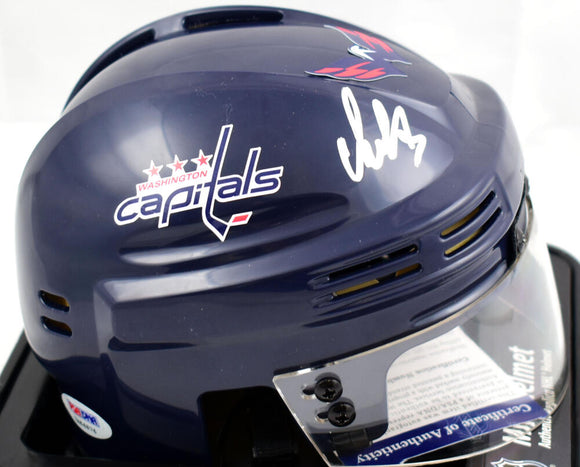 Alexander Ovechkin Autographed Washington Capitals Mini Helmet - PSA Auth *Silver Image 1