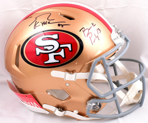 George Kittle Signed 49ers Full-Size Speed Helmet (Beckett)