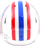 Warren Moon Autographed Houston Oilers F/S Speed Helmet w/HOF - Beckett W Hologram *Black Image 3