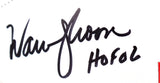 Warren Moon Autographed Houston Oilers Logo Football w/HOF #2- Beckett W Hologram *Black Image 2