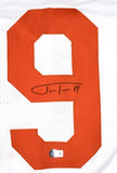 Justin Tucker Autographed White College Style Jersey- Beckett W Hologram *Black Image 2