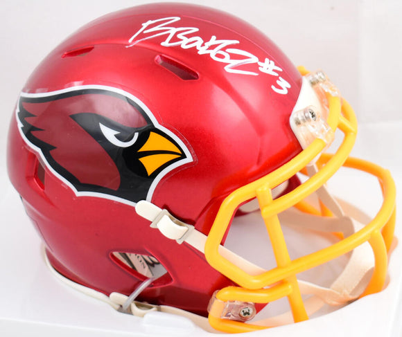 Budda Baker Autographed Arizona Cardinals Speed Mini Helmet-Beckett W – The  Jersey Source