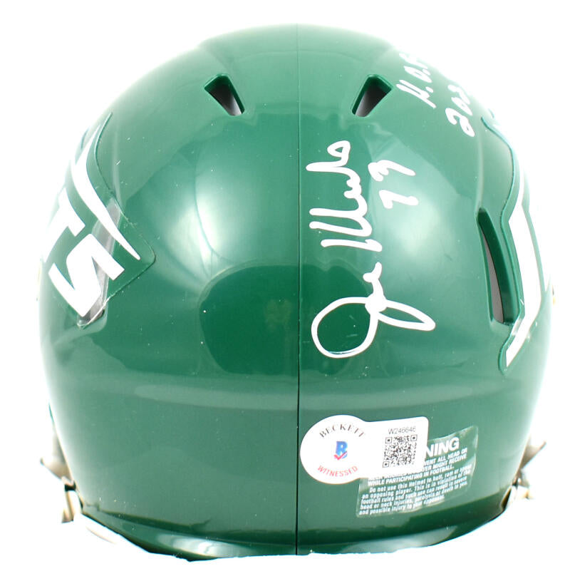 Joe Klecko Autographed New York Jets Eclipse Mini Helmet –