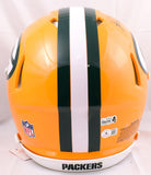 Brett Favre Autographed Packers F/S Speed Authentic Helmet-Beckett Hologram *Black Image 3
