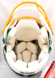 Brett Favre Autographed Packers F/S Flash Speed Authentic Helmet-Beckett Hologram *Gold Image 5
