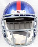 Michael Strahan Justin Tuck Osi Umenyiora Autographed New York Giants F/S Speed Helmet-Beckett W Hologram *Silver Image 6