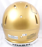 Jerome Bettis Autographed Notre Dame F/S Speed Authentic Helmet - Beckett W Hologram *Black Image 3