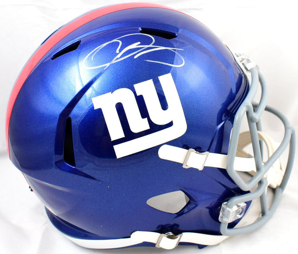 Odell Beckham Jr. Signed New York Giants F/S Speed Helmet-Beckett W Hologram *White Image 1
