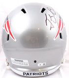 Tedy Bruschi Signed New England Patriots F/S Speed Helmet w/3x SB Champs-Beckett W Hologram *Black Image 4