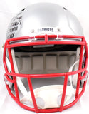 Tedy Bruschi Signed New England Patriots F/S Speed Helmet w/3x SB Champs-Beckett W Hologram *Black Image 5
