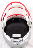 Tedy Bruschi Signed New England Patriots F/S Speed Helmet w/3x SB Champs-Beckett W Hologram *Black Image 6
