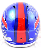 Jim Kelly Autographed Buffalo Bills F/S Flash Speed Helmet-Beckett W Hologram *White Image 3
