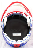 Jim Kelly Autographed Buffalo Bills F/S Flash Speed Helmet-Beckett W Hologram *White Image 5