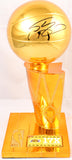 Shaquille O'Neal Lakers Autographed 12'' Mini NBA Trophy- Beckett W Hologram *Black Image 1