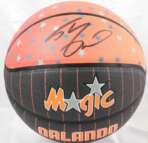 Shaquille O'Neal Autographed NBA Magic City Edition Wilson Basketball-Beckett W Hologram *Black Image 1