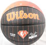Shaquille O'Neal Autographed NBA Magic City Edition Wilson Basketball-Beckett W Hologram *Black Image 3