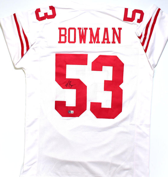 The Jersey Source Autographs NaVorro Bowman Autographed Black Pro Style Jersey- Beckett W Hologram *Black