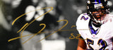 Ray Lewis Signed Baltimore Ravens 8x10 Over Roethlisberger Photo- Beckett W Hologram *Gold Image 2