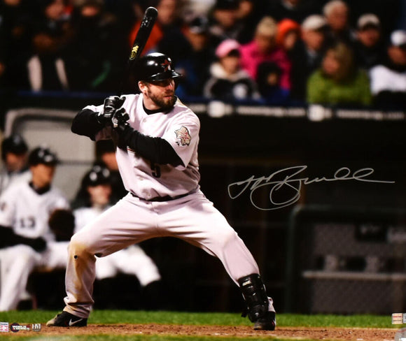 Lance Berkman Autographed 16x20 HM Batting Photo- TriStar Authenticated  *Black