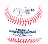 David Cone Autographed Rawlings OML Baseball w/ 94 AL CY - Beckett W Hologram *Blue Image 2