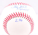 Doug Drabek Autographed Rawlings OML Baseball w/3 Stats - Beckett W Hologram *Blue Image 2