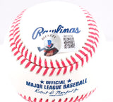 Doug Drabek Autographed Rawlings OML Baseball w/3 Stats - Beckett W Hologram *Blue Image 4