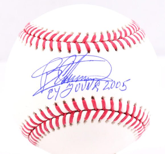 Bartolo Colon Autographed Rawlings OML Baseball w/05 CY- Beckett W Hologram *Blue Image 1