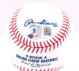 Lou Piniella Autographed Rawlings OML Baseball w/77,78 WSC- Beckett W Hologram *Blue Image 2