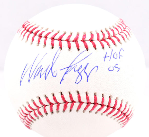 Wade Boggs Autographed Rawlings OML Baseball w/ HOF - Beckett W Hologram *Blue Image 1