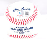 Don Mattingly Autographed Rawlings OML Baseball w/Donnie Baseball- Beckett W Hologram *Blue Image 2