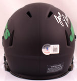 Joe Namath Autographed New York Jets Eclipse Speed Mini Helmet-Beckett W Hologram *Silver Image 3