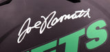 Joe Namath Autographed New York Jets F/S Eclipse Speed Authentic Helmet- Beckett W Hologram *Silver Image 2