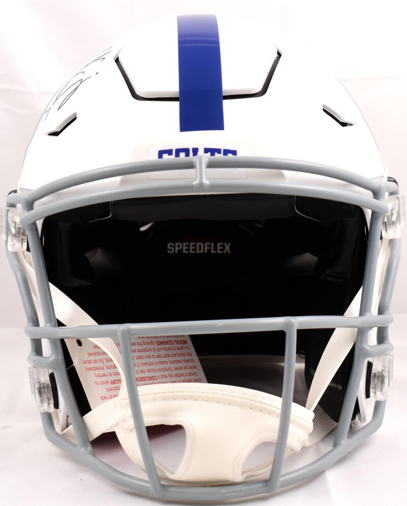 Peyton Manning Signed Indianapolis Colts Speed Flex Authentic Lunar NFL Helmet