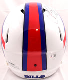 Cole Beasley Autographed Buffalo Bills F/S 2021 Speed Helmet w/Bills Mafia -Beckett W Hologram *Black Image 4