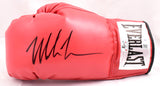 Mike Tyson Autographed Red Everlast Boxing Glove- Beckett W Hologram *Left Image 1