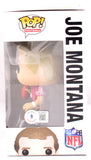 Joe Montana Autographed San Francisco 49ers Funko Pop #84- Beckett Hologram *White Image 3