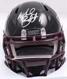 Michael Bennett Autographed Texas A&M Speed Hydro Mini Helmet- JSA W Auth Image 2