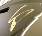 Stefon Diggs Autographed Buffalo Bills F/S Salute to Service Speed Authentic Helmet-Beckett W Hologram *Gold Image 2