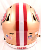 Deion Sanders Autographed San Francisco 49ers F/S Speed Flex Helmet- Beckett W Hologram *Black Image 3