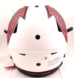 Deion Sanders Autographed Atlanta Falcons F/S Lunar Speed Flex Helmet- Beckett W Hologram *Red Image 5